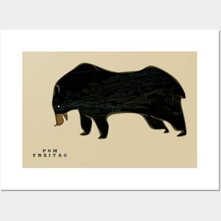 Black bear : Posters and Art